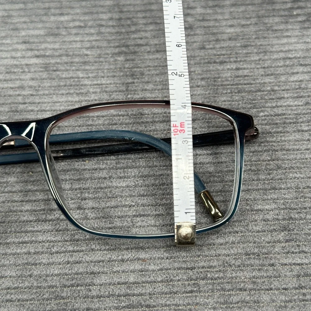 Silhouette SPX Y2K 2934 Blue Purple Gradient Rectangular Eyeglass Frames 56-16